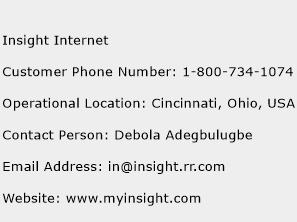 Insight Internet Phone Number Customer Service