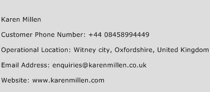 Karen Millen Phone Number Customer Service