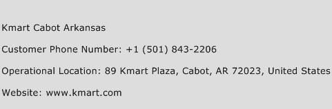 Kmart Cabot Arkansas Phone Number Customer Service