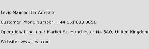 Levis Manchester Arndale Phone Number Customer Service