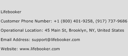 Lifebooker Phone Number Customer Service