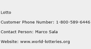 Lotto Phone Number Customer Service