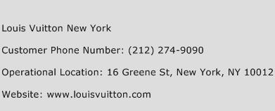 Louis Vuitton New York Number | Louis Vuitton New York Customer Service Phone Number | Louis ...