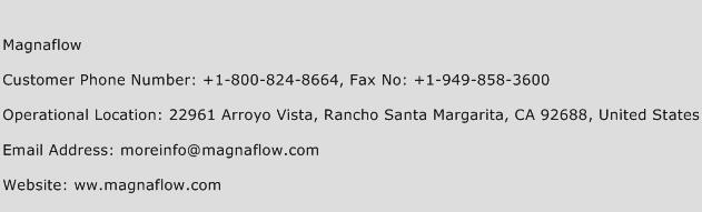Magnaflow Phone Number Customer Service