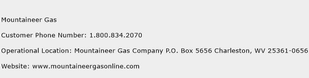Mountaineer Gas Phone Number Customer Service