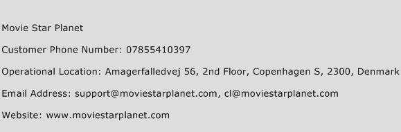 Movie Star Planet Phone Number Customer Service