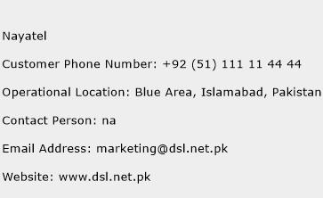 Nayatel Phone Number Customer Service