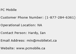 PC Mobile Phone Number Customer Service