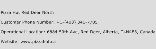 Pizza Hut Red Deer North Phone Number Customer Service