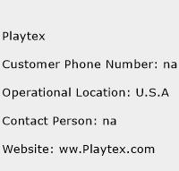 Playtex Phone Number Customer Service