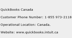 QuickBooks Canada Phone Number Customer Service