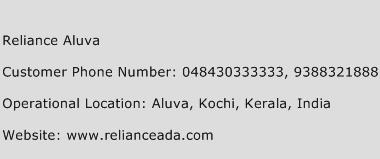 Reliance Aluva Phone Number Customer Service