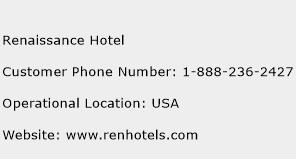 Renaissance Hotel Phone Number Customer Service