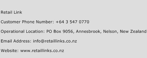 Retail Link Phone Number Customer Service
