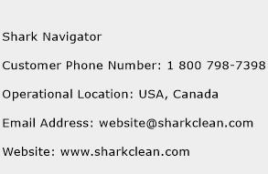 Shark Navigator Phone Number Customer Service