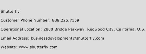 Shutterfly Phone Number Customer Service
