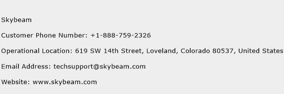 Skybeam Phone Number Customer Service