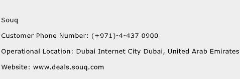 Souq Phone Number Customer Service