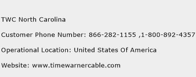 TWC North Carolina Phone Number Customer Service