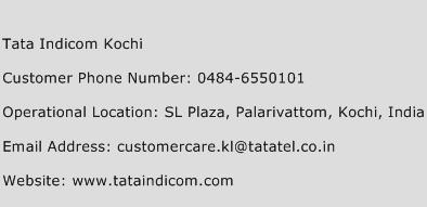 Tata Indicom Kochi Phone Number Customer Service