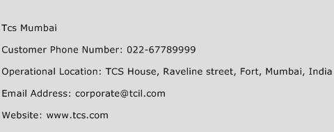 Tcs Mumbai Phone Number Customer Service