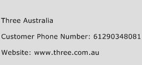 Three Australia Phone Number Customer Service