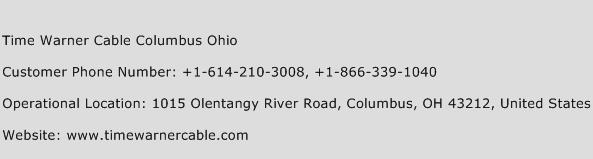 Time Warner Cable Columbus Ohio Phone Number Customer Service