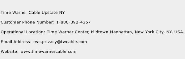 Time Warner Cable Upstate NY Phone Number Customer Service