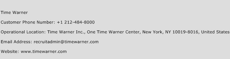 Time Warner Phone Number Customer Service