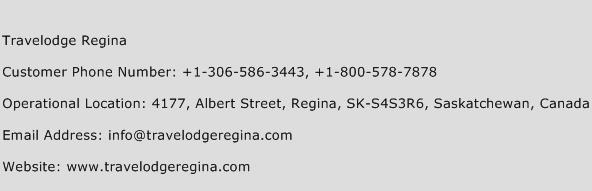 Travelodge Regina Phone Number Customer Service
