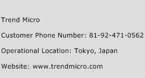 Trend Micro Phone Number Customer Service