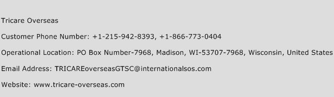 Tricare Overseas Phone Number Customer Service