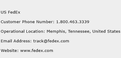 US FedEx Phone Number Customer Service