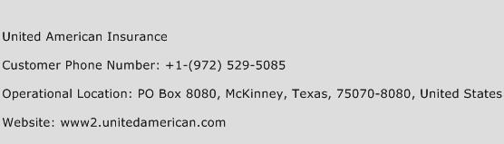 United American Insurance Phone Number Customer Service
