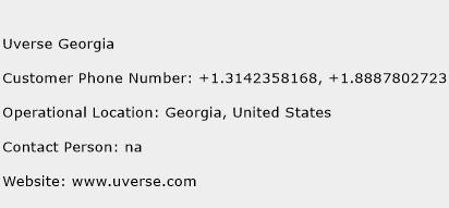 Uverse Georgia Phone Number Customer Service