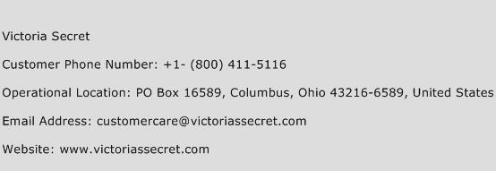 Victoria Secret Phone Number Customer Service