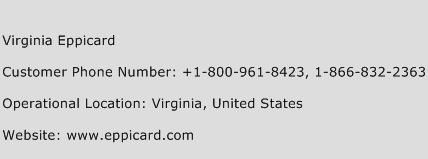Virginia Eppicard Phone Number Customer Service