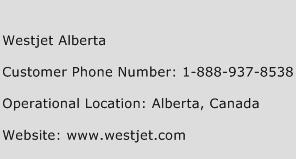 Westjet Alberta Phone Number Customer Service
