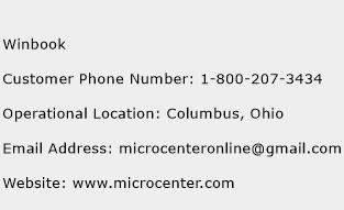 Winbook Phone Number Customer Service