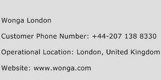 Wonga London Phone Number Customer Service