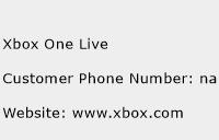 Xbox One Live Phone Number Customer Service