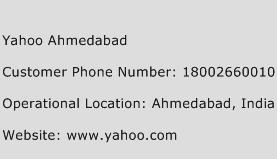 Yahoo Ahmedabad Phone Number Customer Service